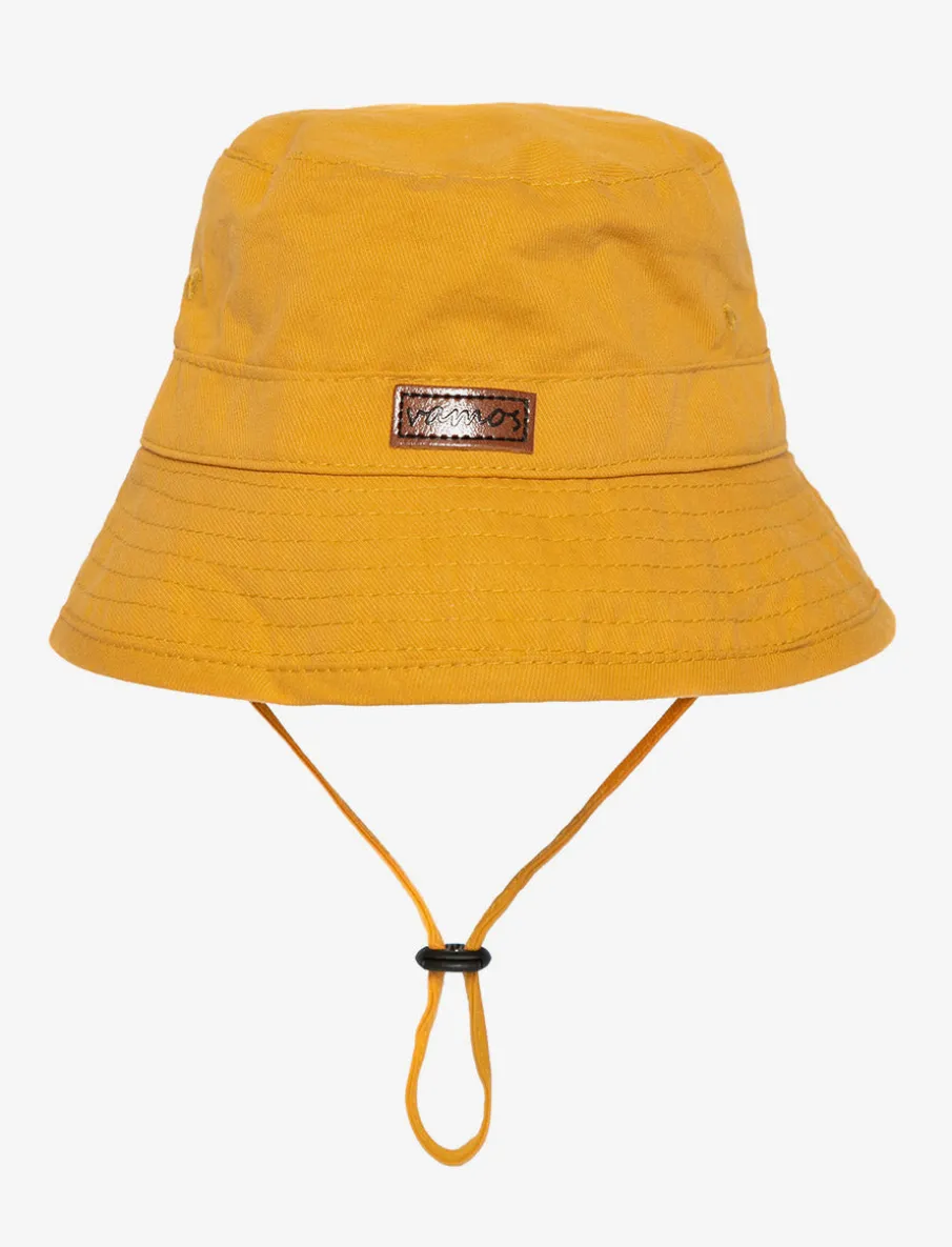 Buckle Hat with Drawstring
