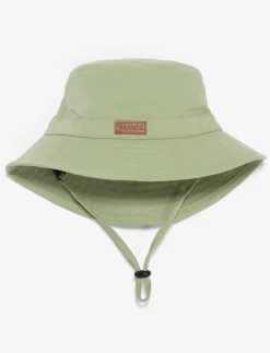 Buckle Hat with Drawstring