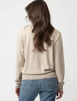 Buttoned Knit Cardigan