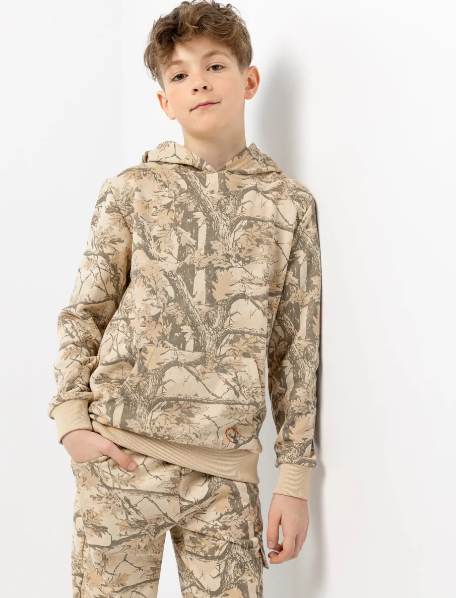 Camo-print Hoodie