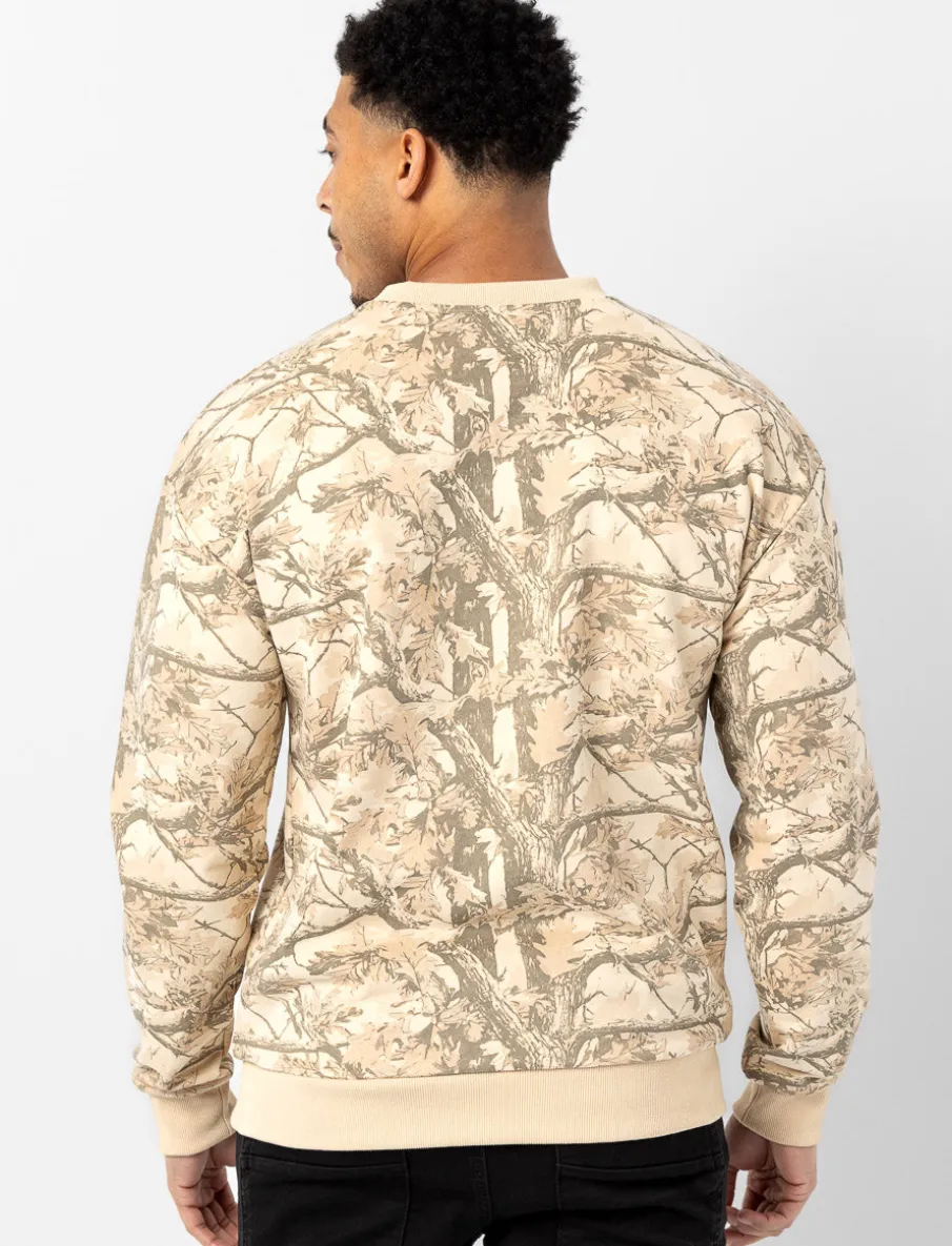 Camo-print Sweater