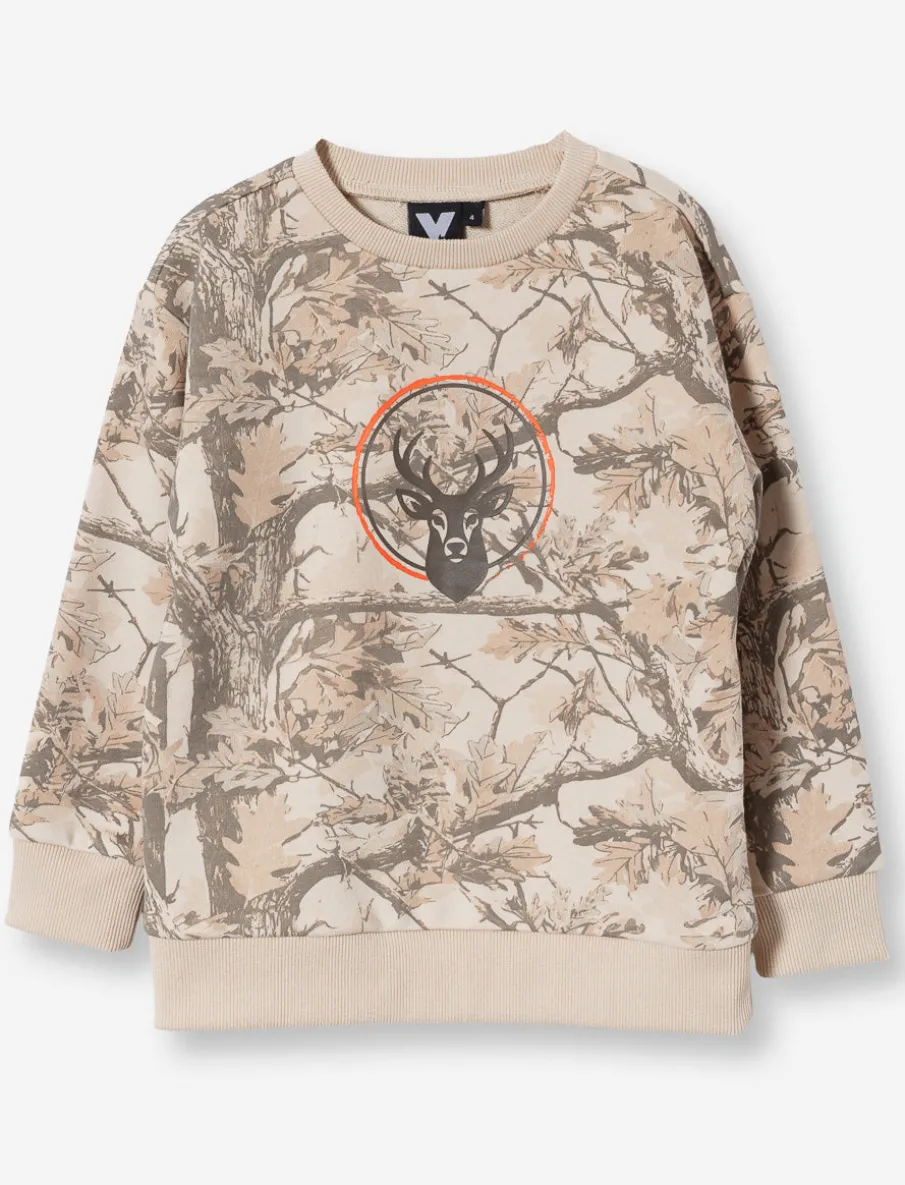 Camo-print Sweater
