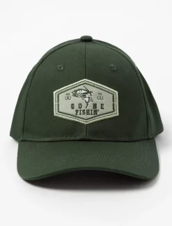 Cap with Embroidered Badge