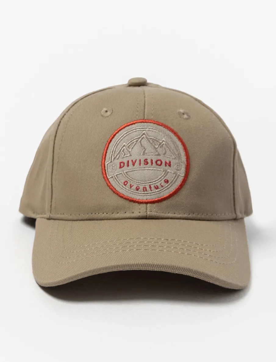 Cap with Embroidered Badge