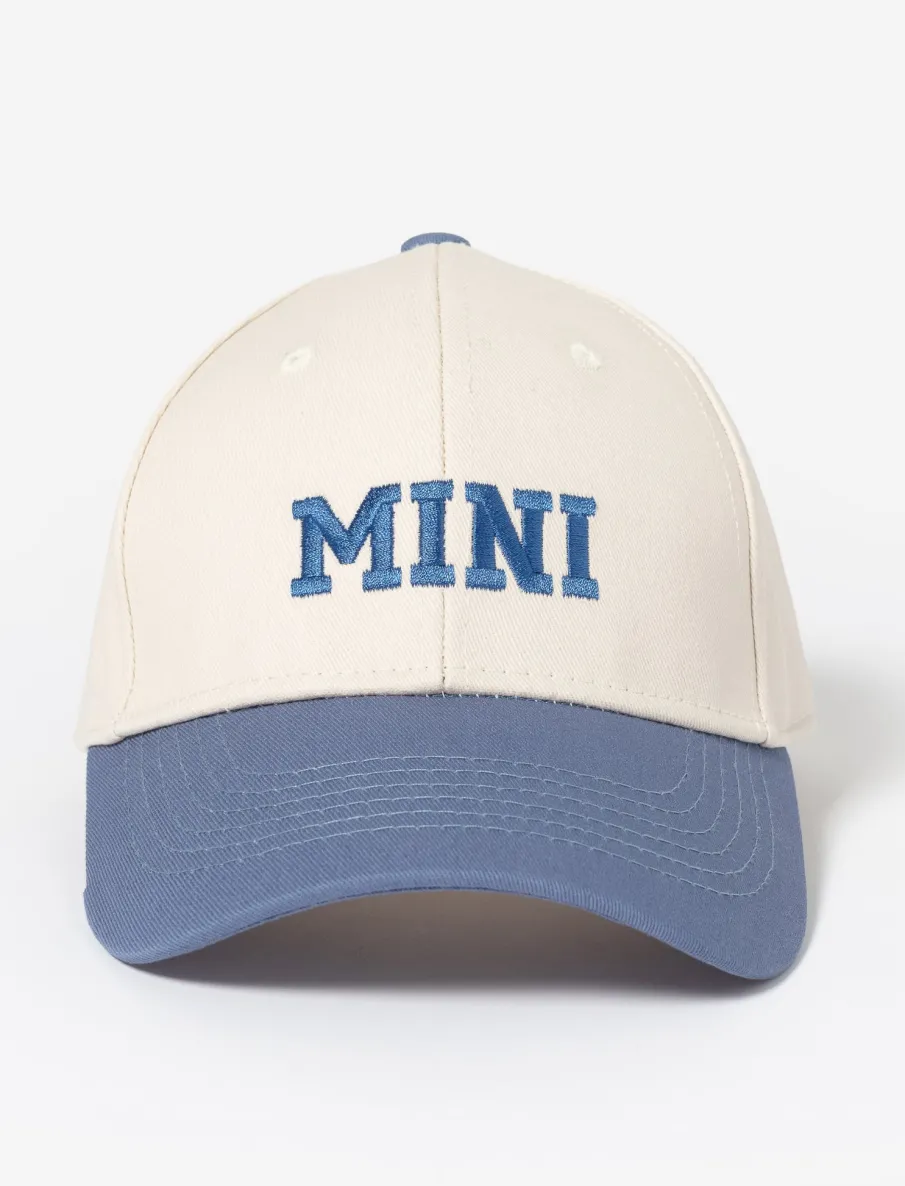 Cap with "Mini" Embroidery