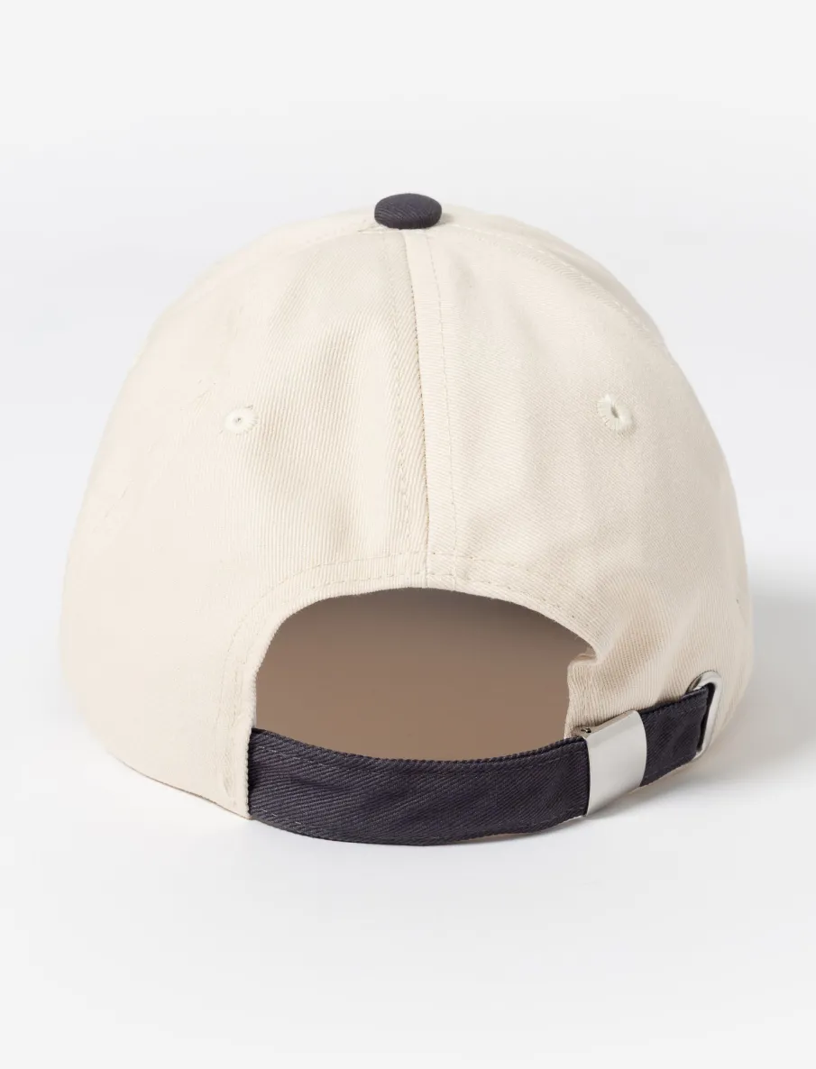 Cap with “Papa” Embroidery