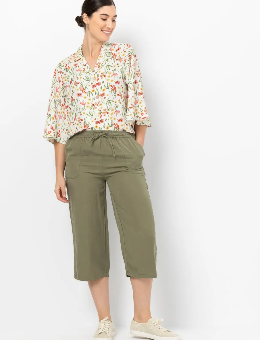Capri Elasticated Drawstring Waist