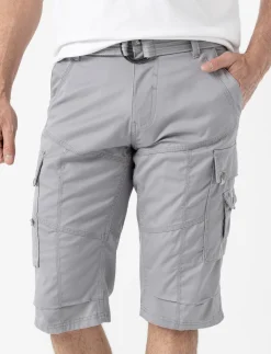 Capris with Cargo Pockets and Belt