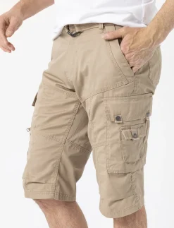 Capris with Cargo Pockets and Belt