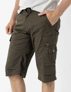 Capris with Cargo Pockets and Belt