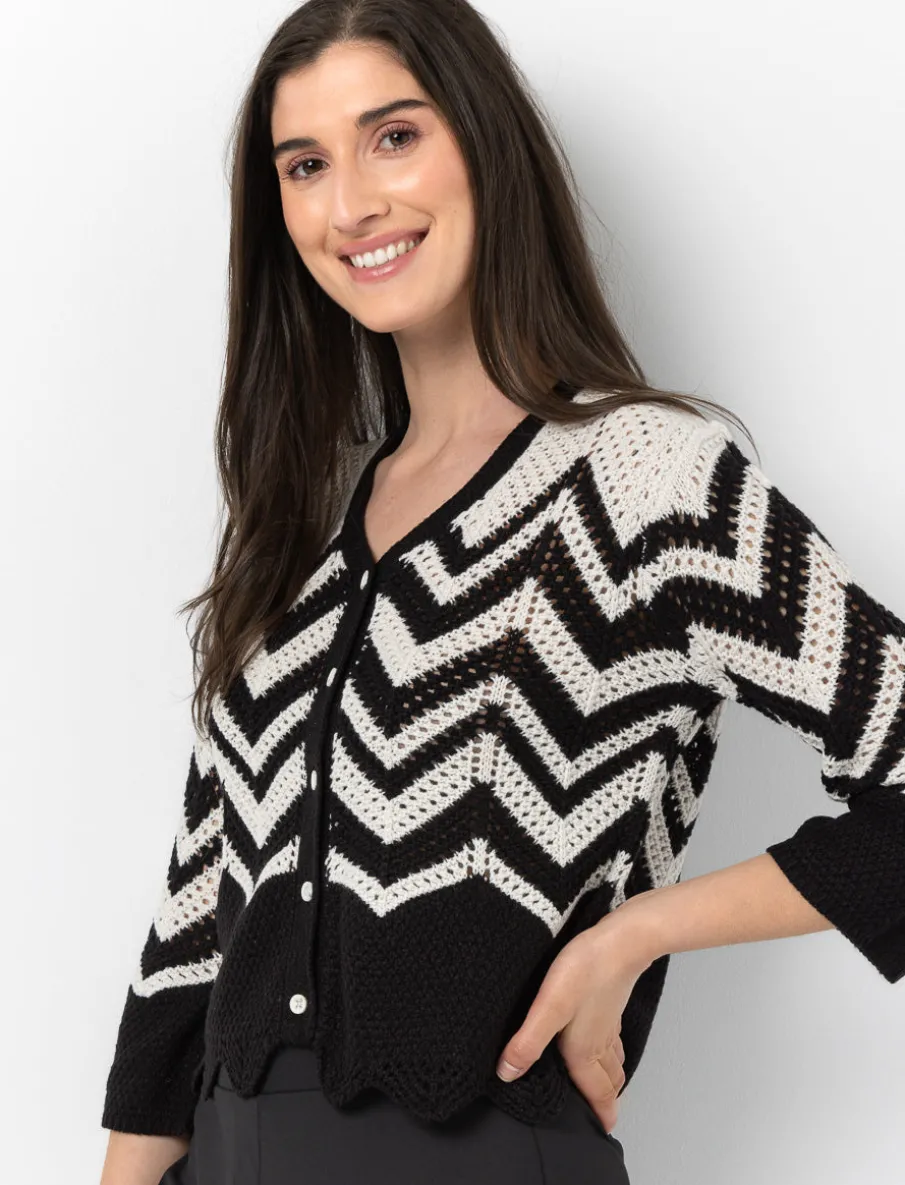 Cardigan Knit with Buttons