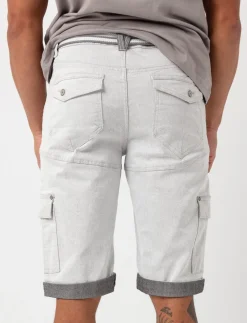 Cargo Bermudas with Belt