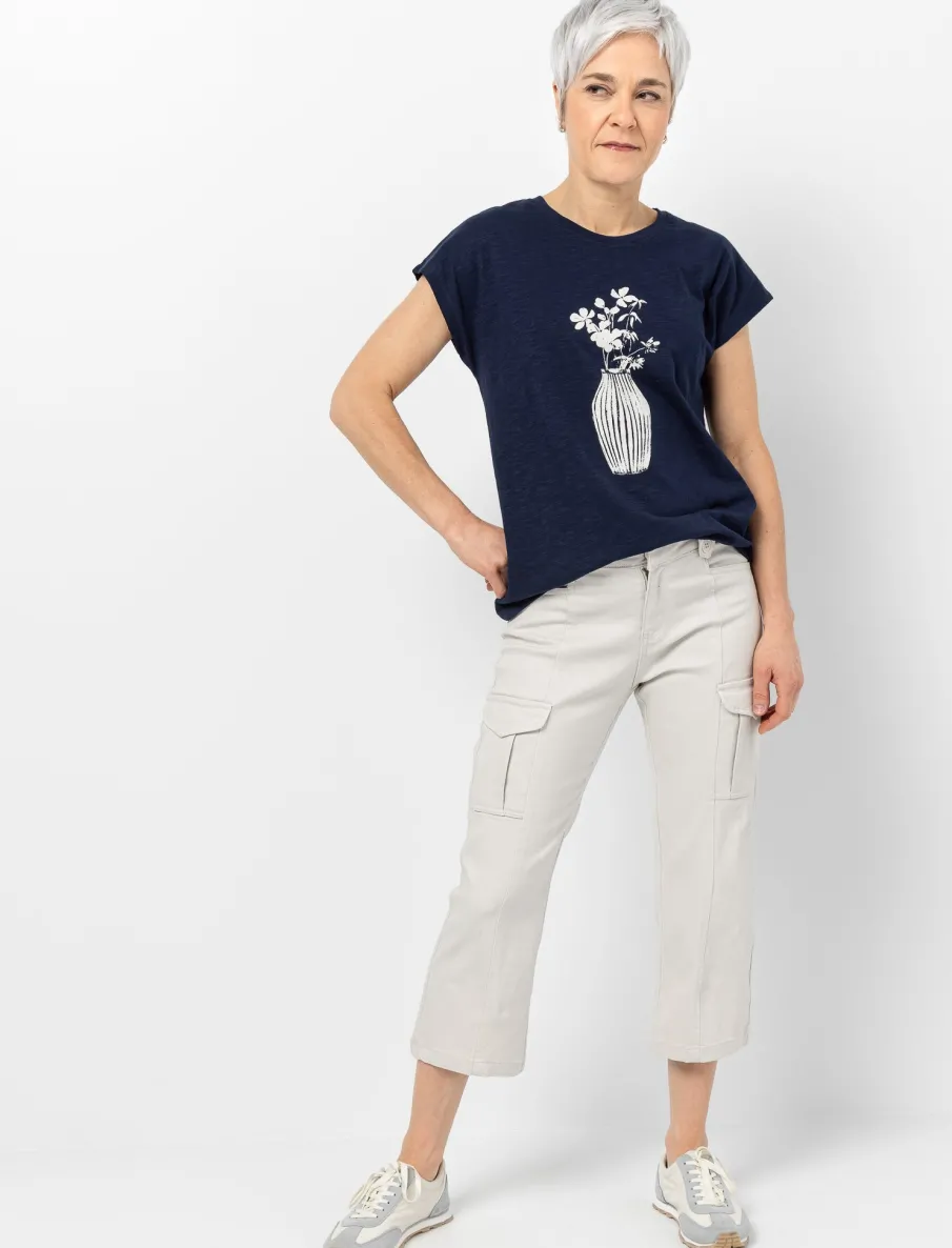 Cargo Capri Pants