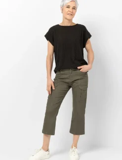 Cargo Capri Pants