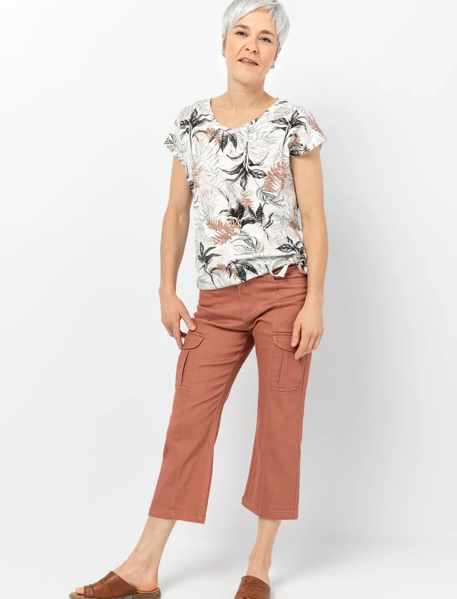 Cargo Capri Pants