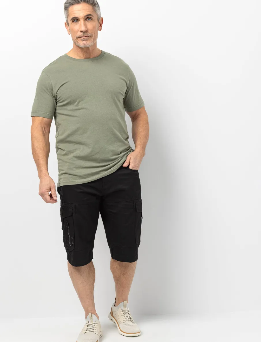 Cargo Capris with Belt