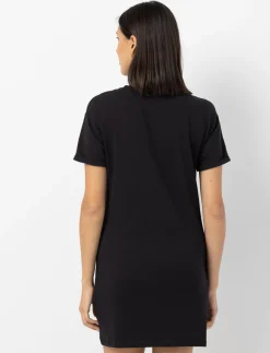 Cat Print T-shirt Dress