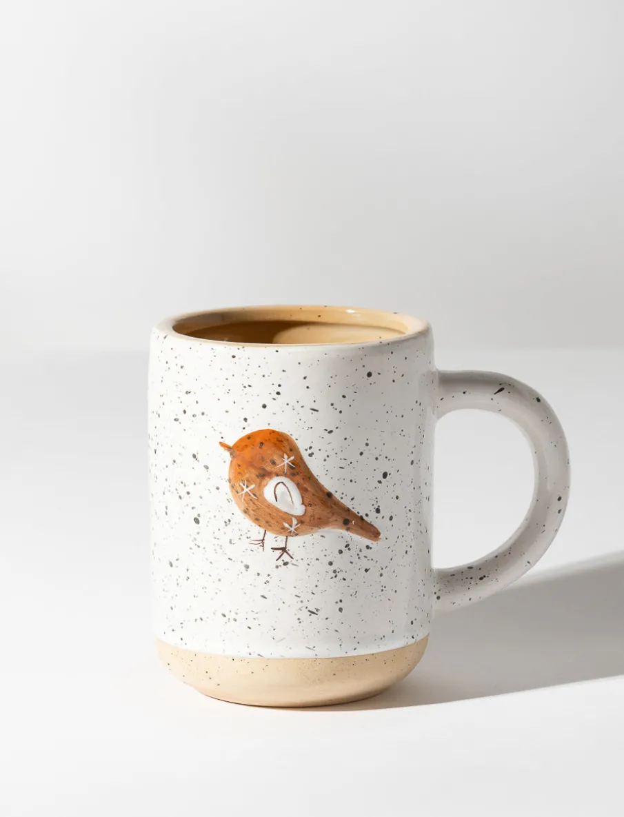 Ceramic Bird Mug