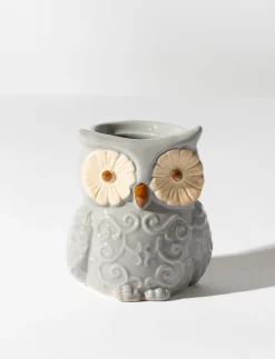 Ceramic Owl Vase