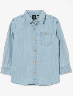 Chambray Long-sleeve Shirt - Little Boy