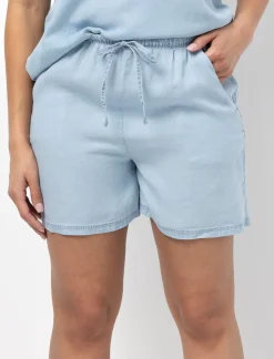 Chambray Shorts