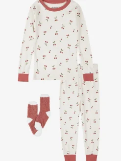 Cherry Print 2-piece PJ Set - Little Girl