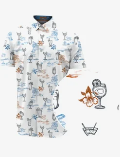 Cocktail Print Shirt