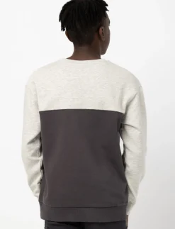 Colour Block Fleece Sweatshirt