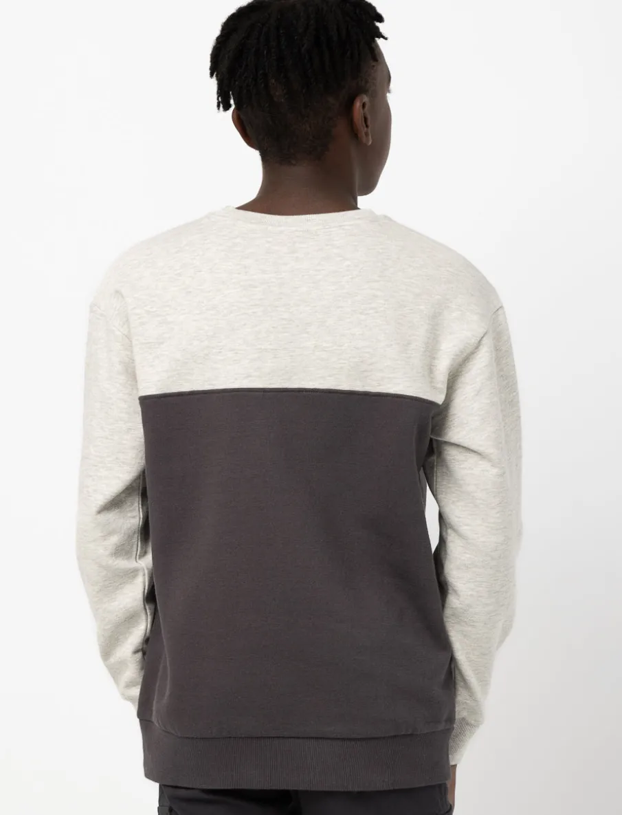 Colour Block Fleece Sweatshirt