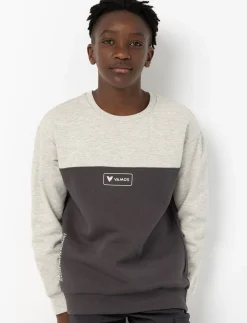 Colour Block Fleece Sweatshirt