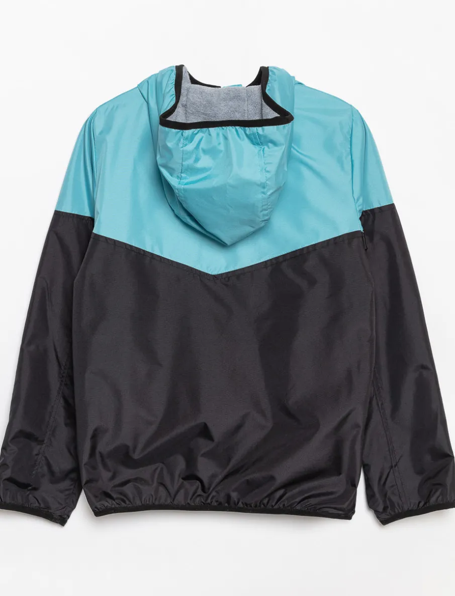 Colour Block Mid-season Jacket