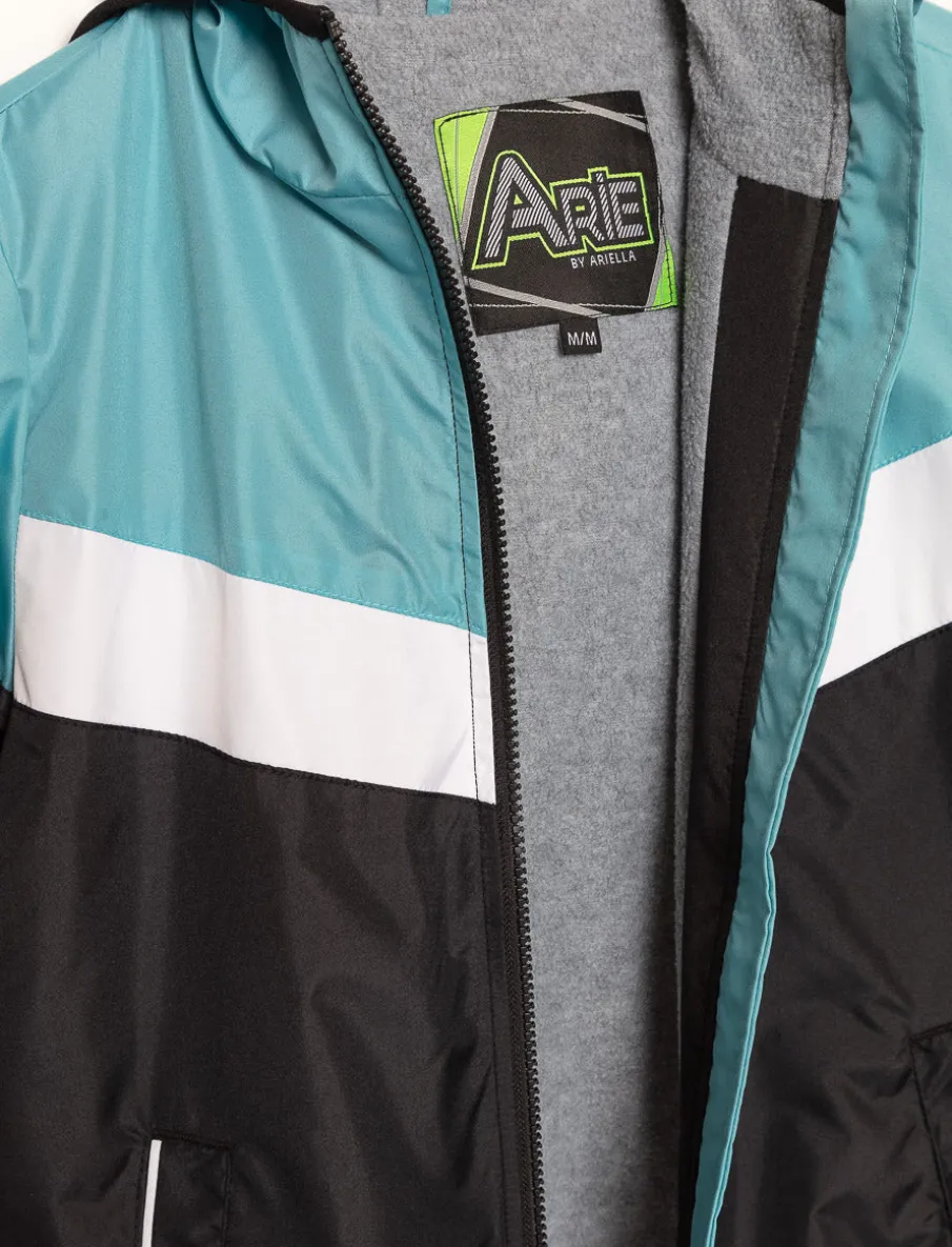 Colour Block Mid-season Jacket