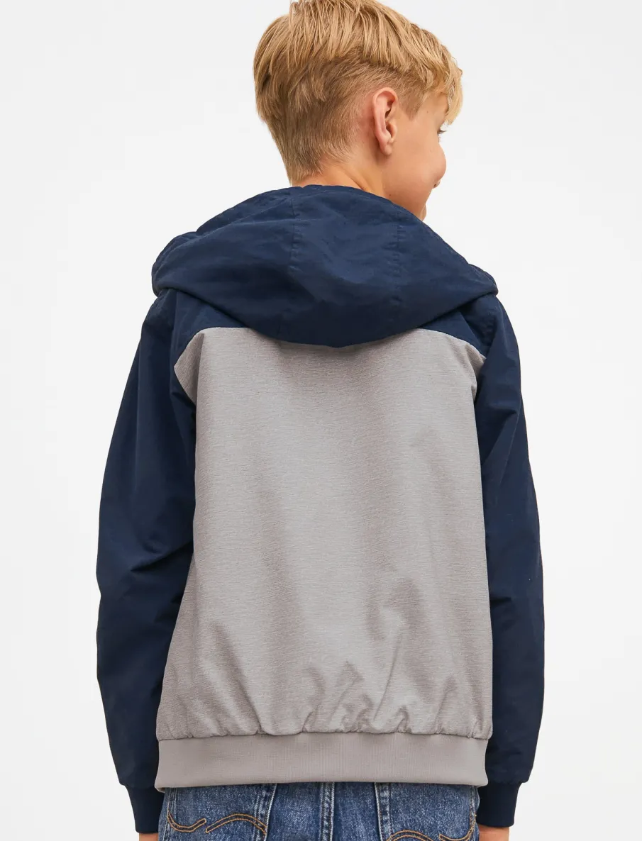 Colour Block Mid-season Jacket