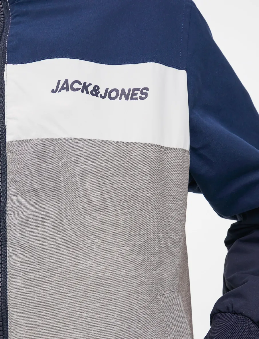 Colour Block Mid-season Jacket