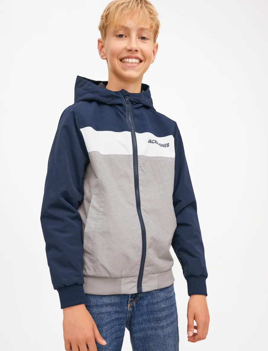 Colour Block Mid-season Jacket