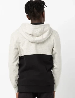 Colour Block Zip-up Hoodie