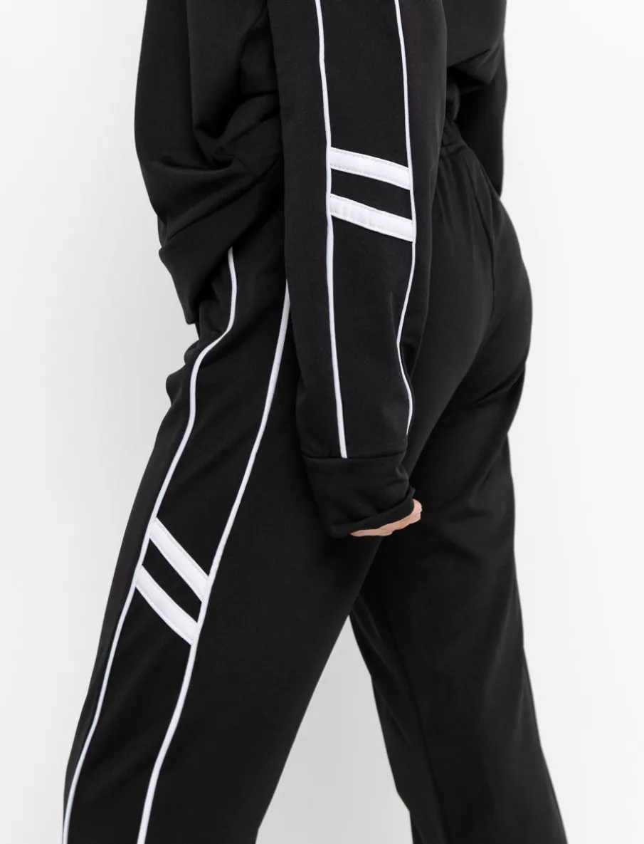 Contrast Stripe Sports Pants