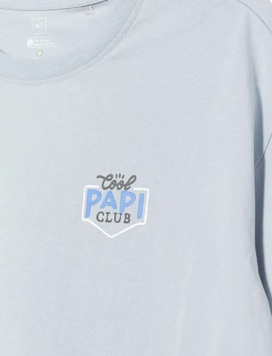 Cool Papi Club Printed T-Shirt