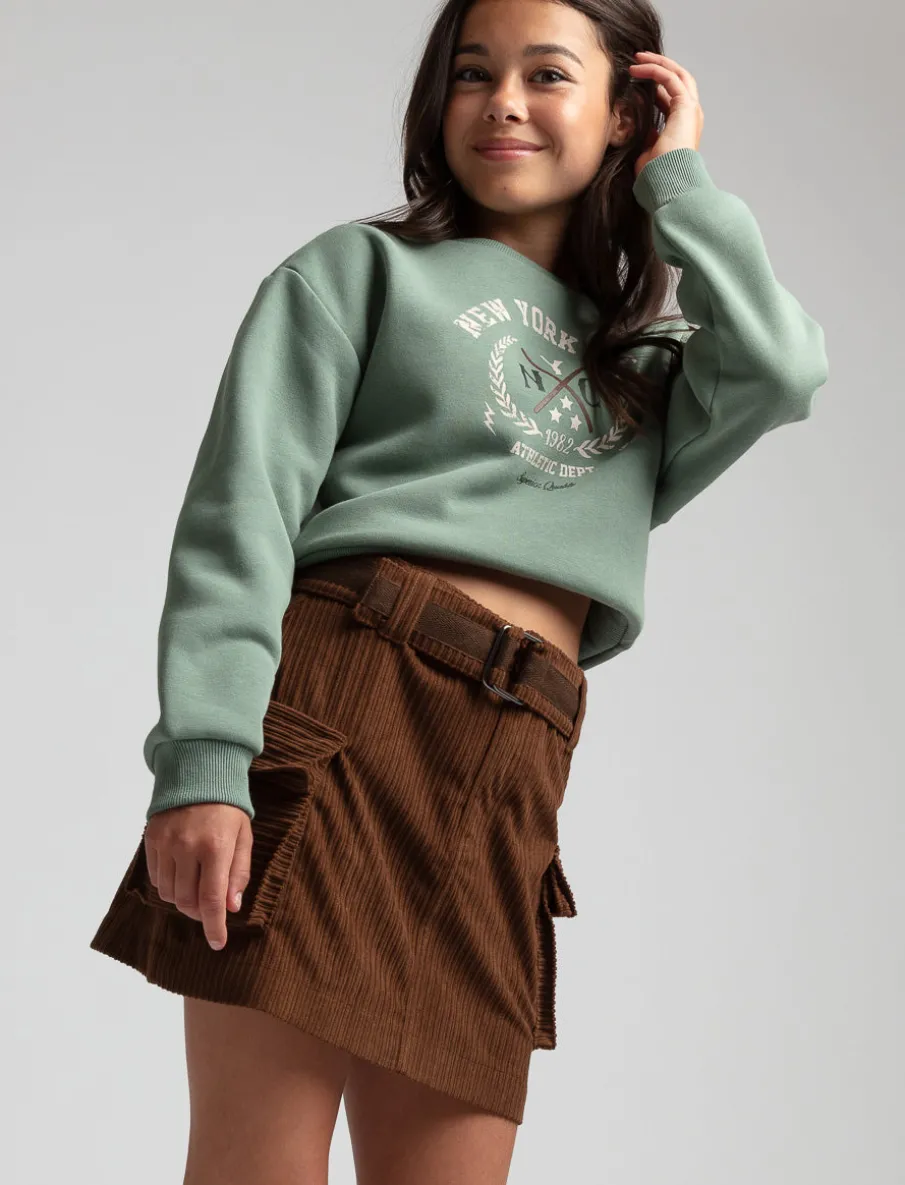 Corduroy Skirt