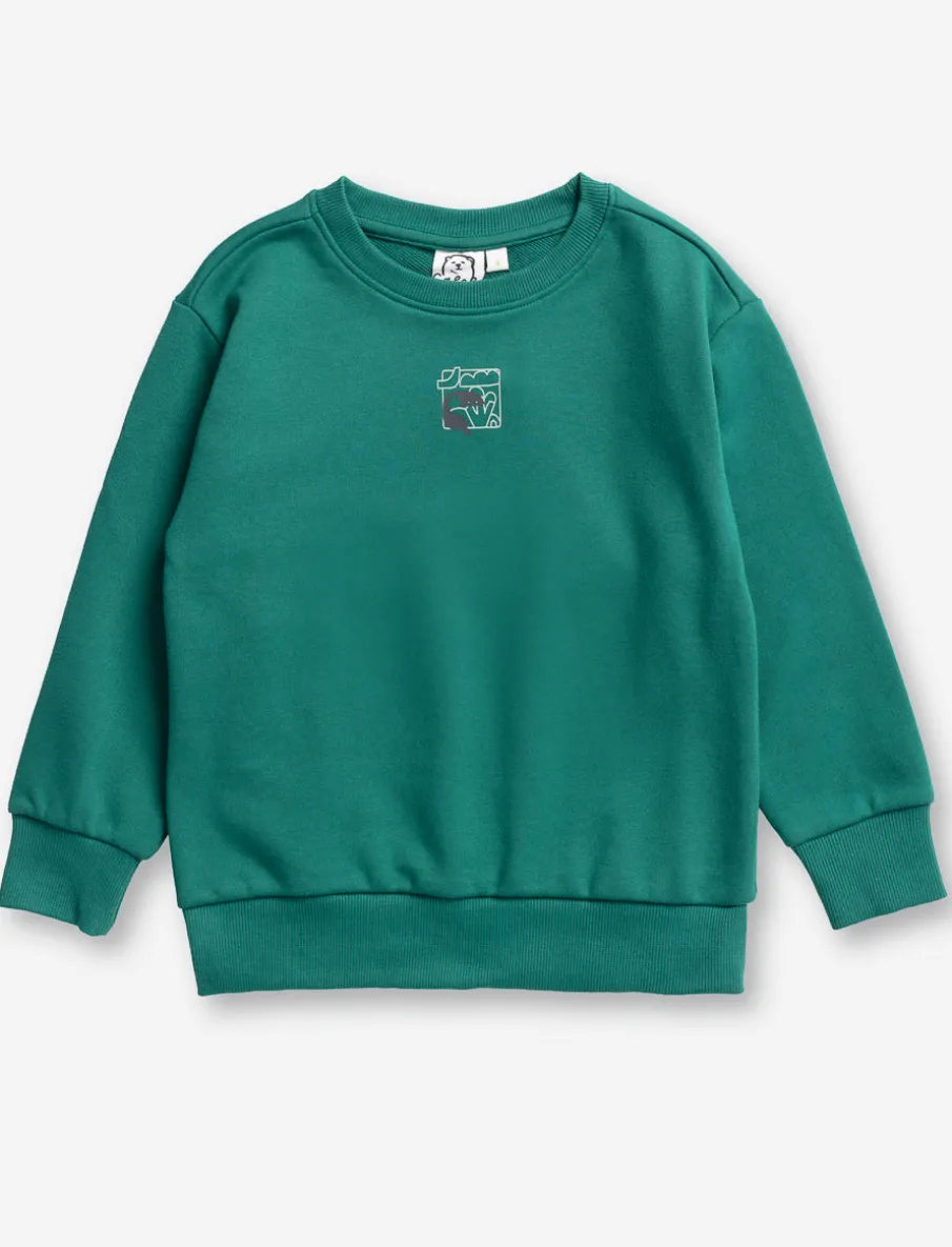 Cotton Fleece Sweater