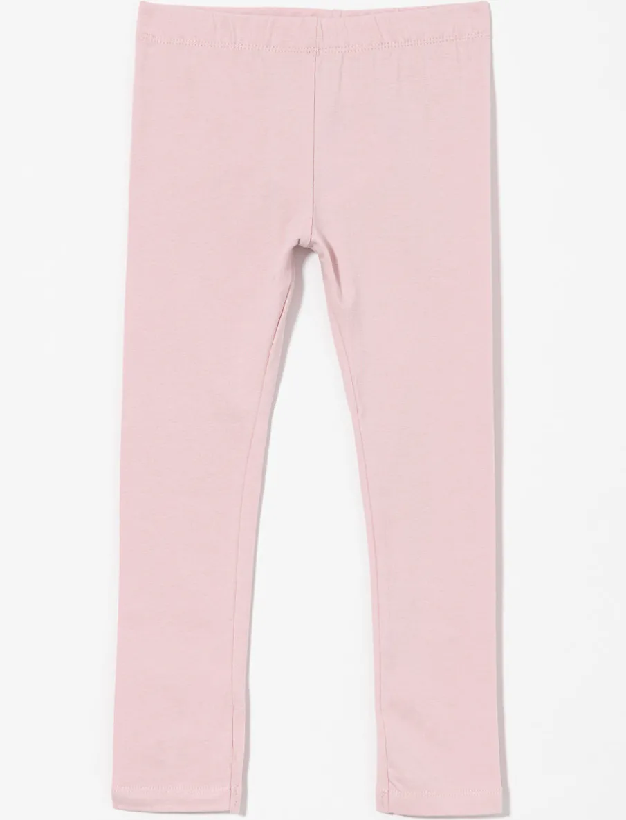 Cotton Leggings with Elastic Waistband - Little Girl