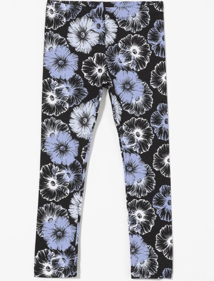 Cotton Leggings with Elastic Waistband - Little Girl