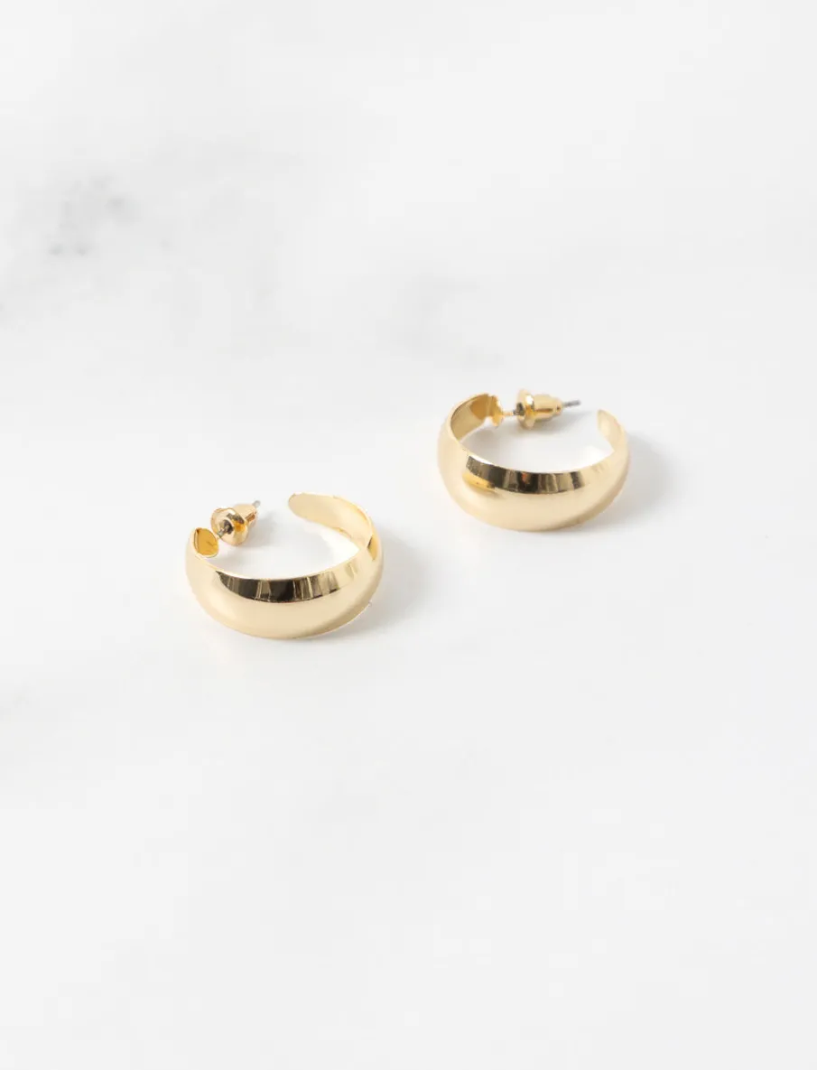 Crescent-shaped Earrings