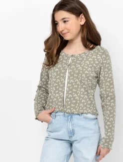Crew Neck Bolero - Teen Girls