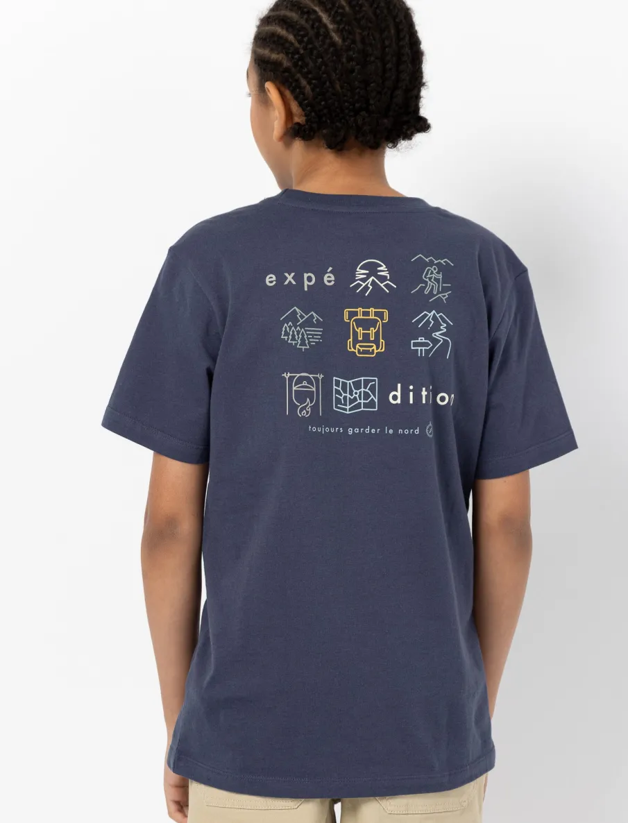 Crew Neck Printed T-Shirt