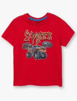 Crew Neck Printed T-Shirt