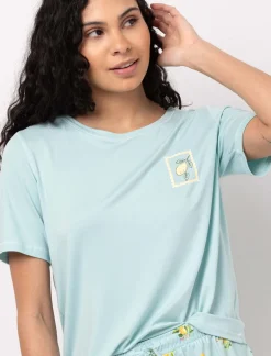 Crew Neck Printed T-Shirt