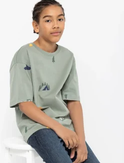 Crew Neck Printed T-Shirt