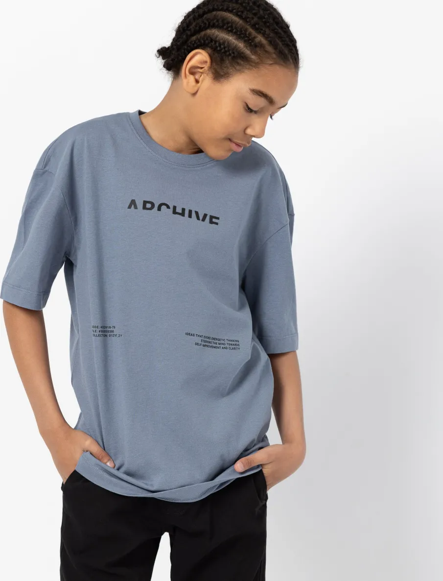 Crew Neck Printed T-Shirt