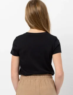 Crew Neck Printed T-Shirt - Teen Girls